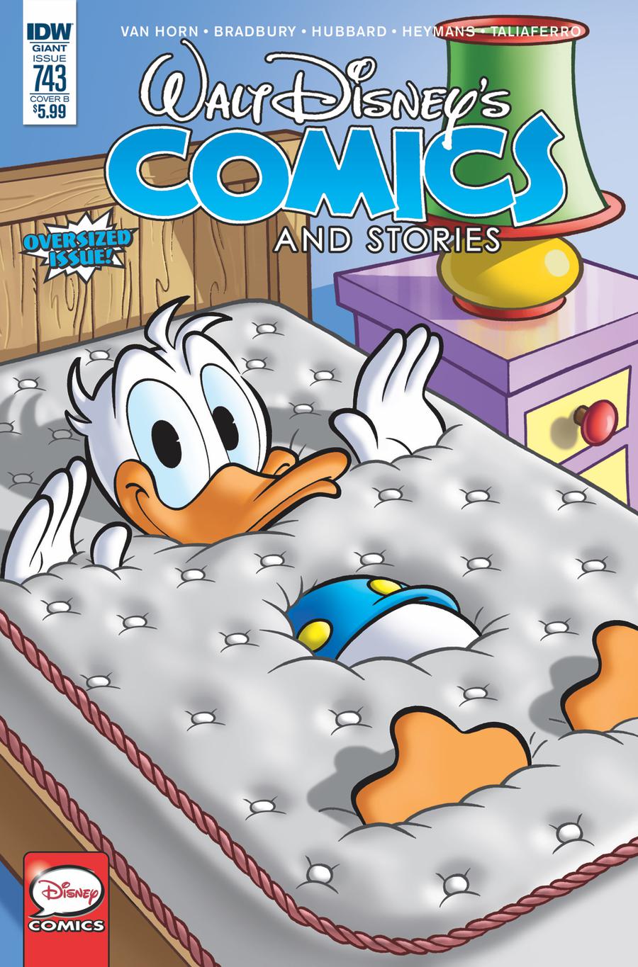 Walt Disneys Comics & Stories #743 Cover B Variant Alessio Coppola Cover