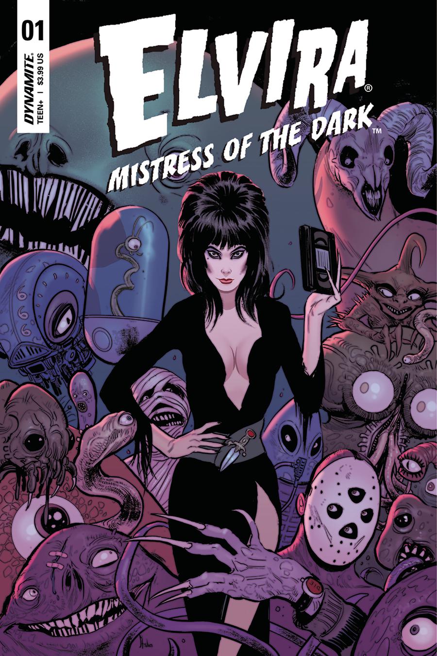 Elvira Mistress Of The Dark Vol 2 #1 Cover C Variant Kyle Strahm Cover