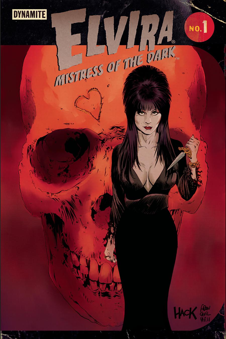 Elvira Mistress Of The Dark Vol 2 #1 Cover E Variant Robert Hack & Francesco Francavilla Cover