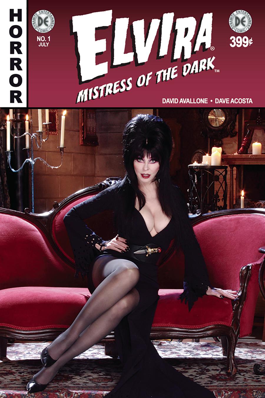 Elvira Mistress Of The Dark Vol 2 #1 Cover F Variant Photo Subscription Cover