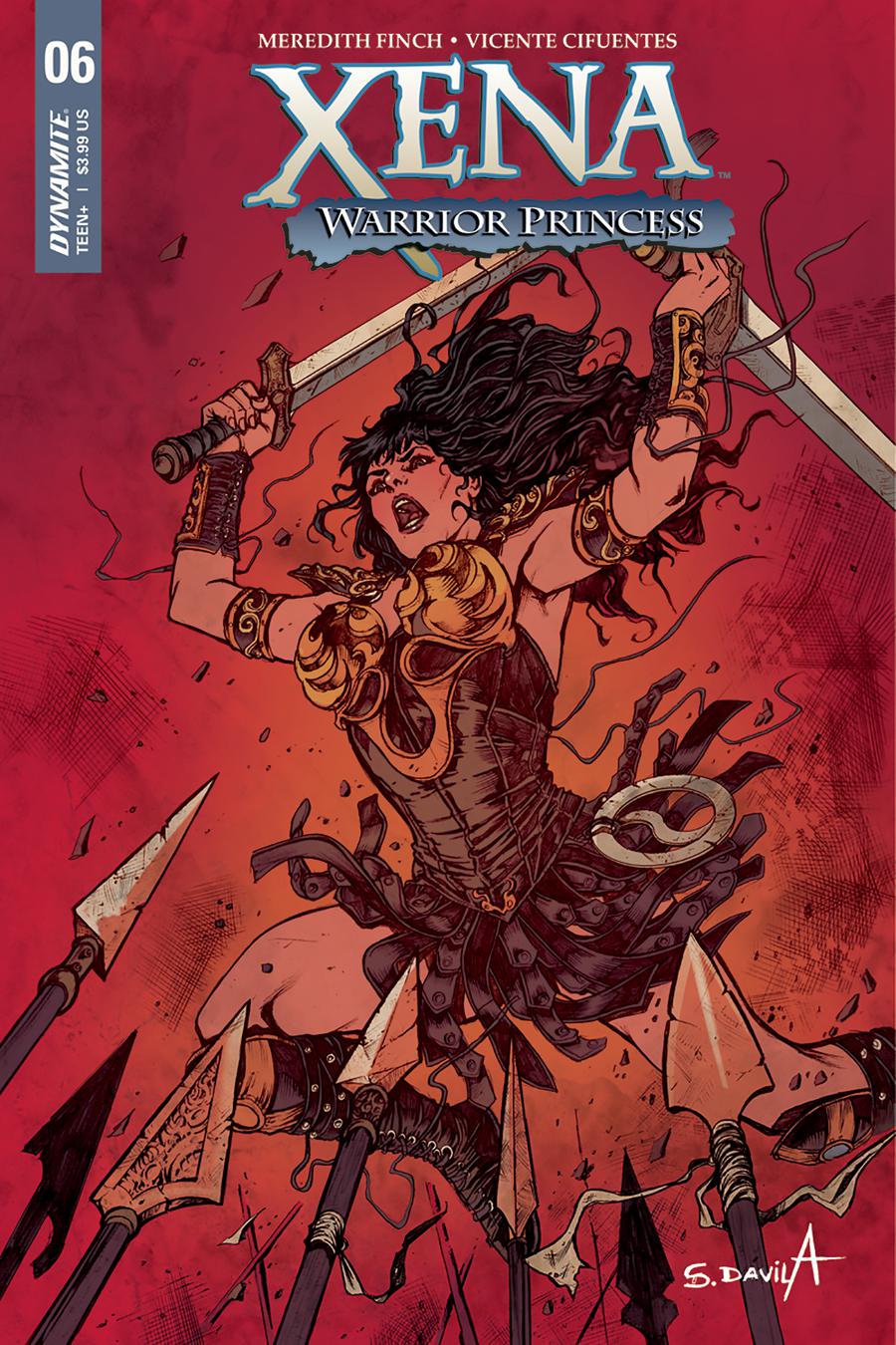 Xena Vol 2 #6 Cover A Regular Sergio Davila Cover