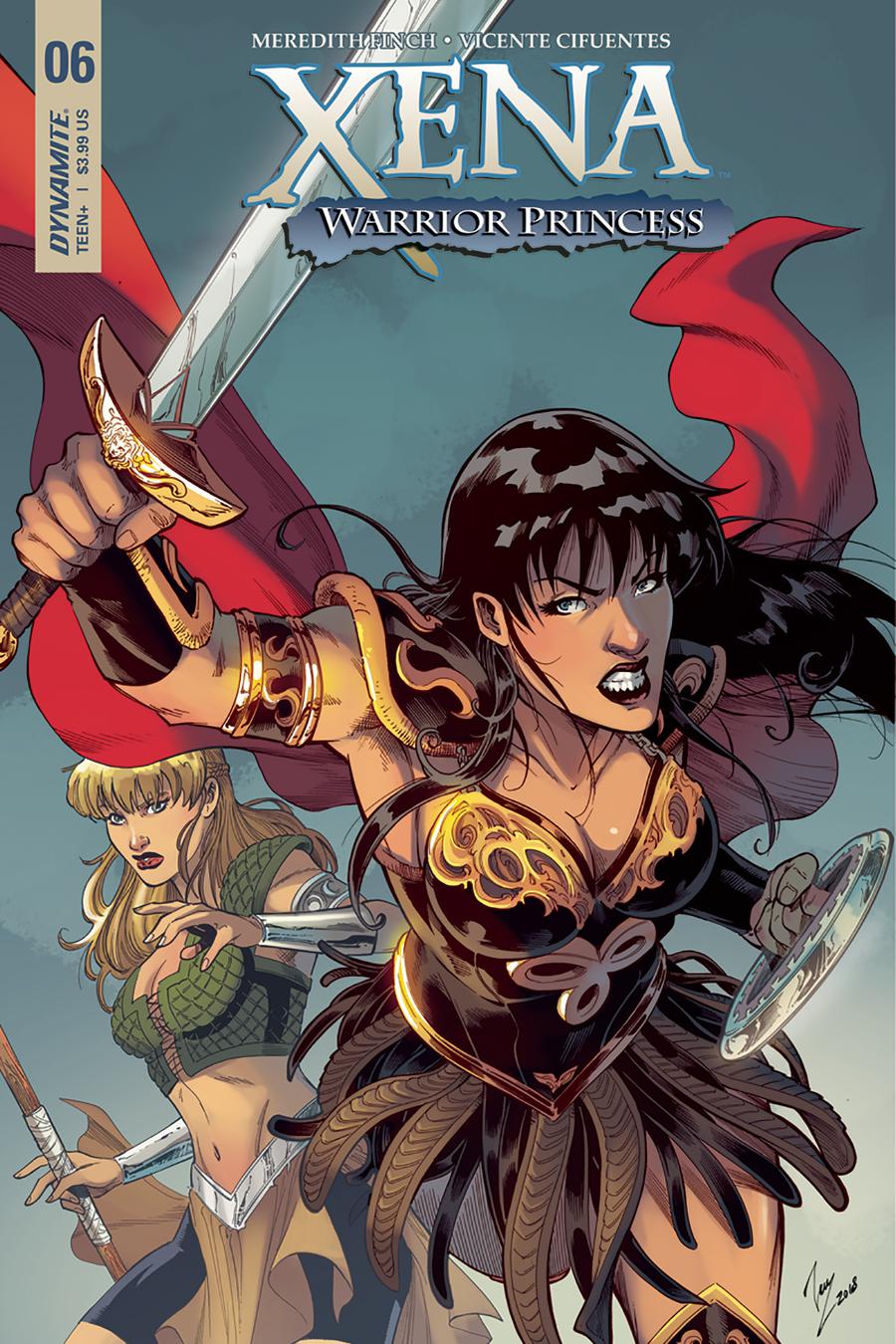 Xena Vol 2 #6 Cover B Variant Vicente Cifuentes Cover
