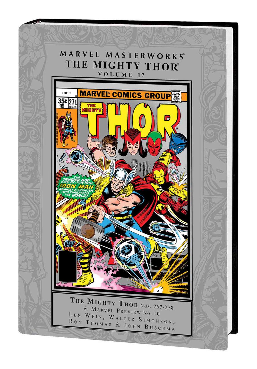Marvel Masterworks Mighty Thor Vol 17 HC Regular Dust Jacket