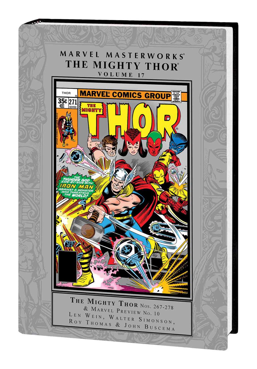 Marvel Masterworks Mighty Thor Vol 17 HC Regular Dust Jacket