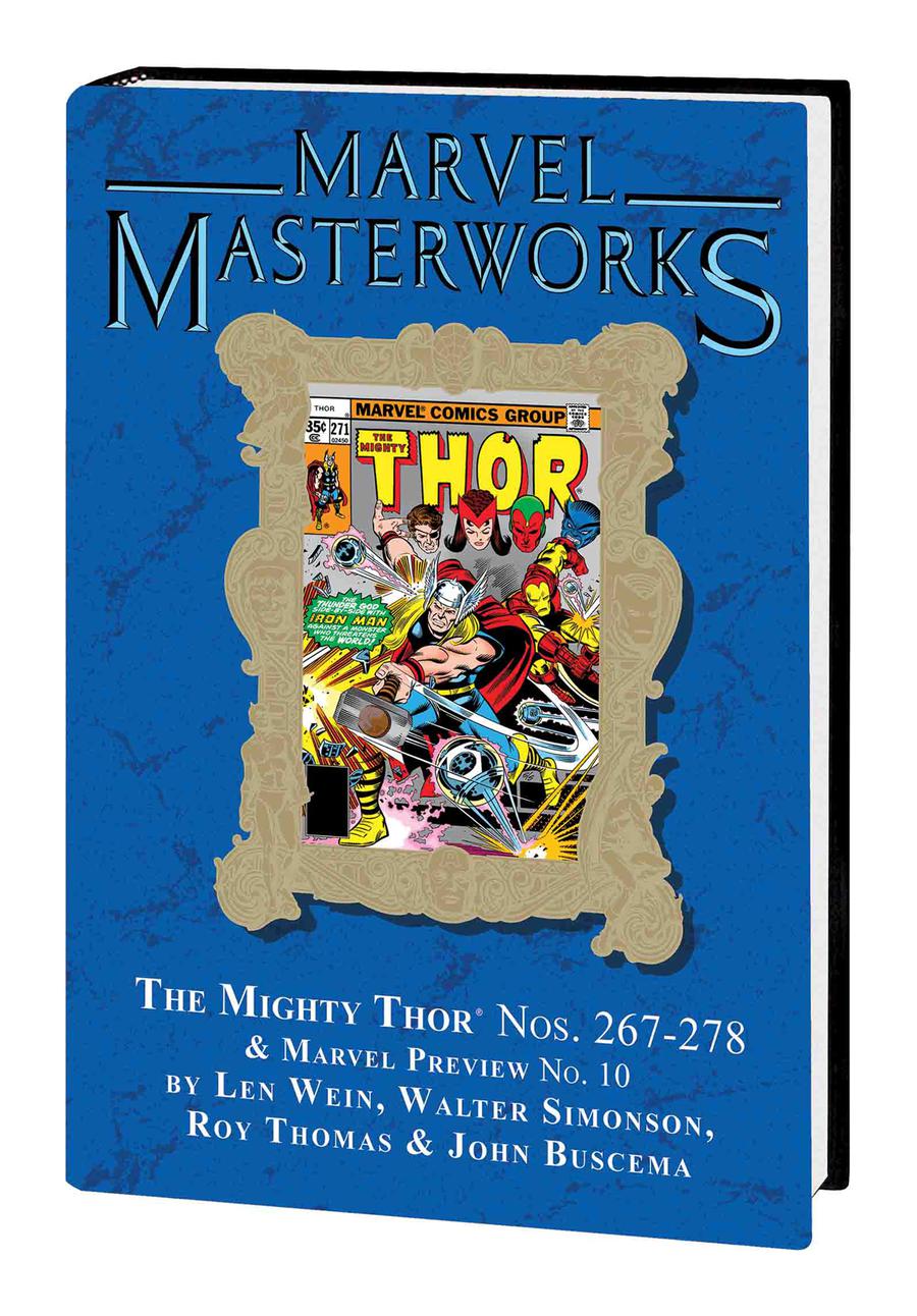 Marvel Masterworks Mighty Thor Vol 17 HC Variant Dust Jacket