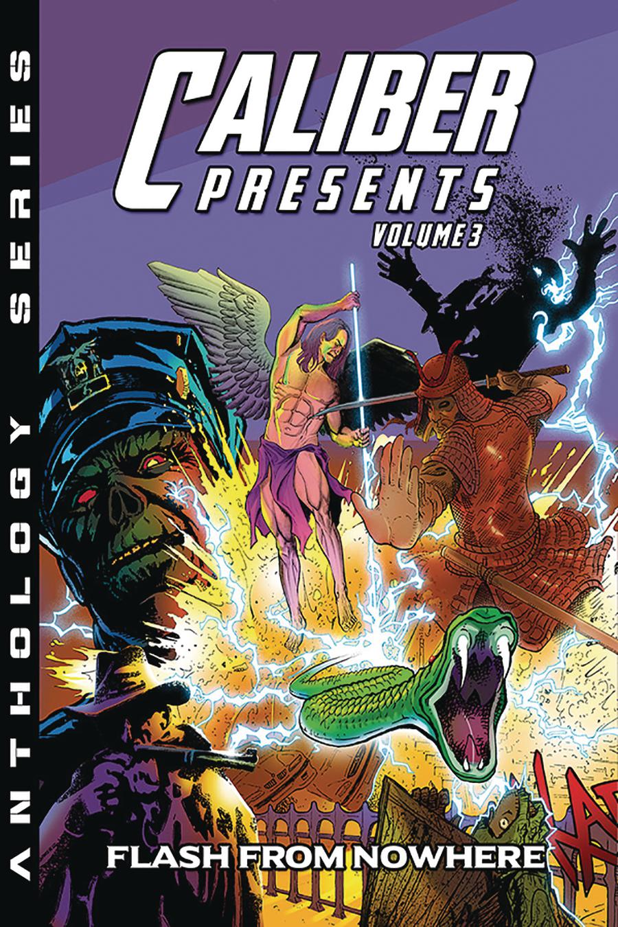 Caliber Presents Vol 3 Flash From Nowhere GN