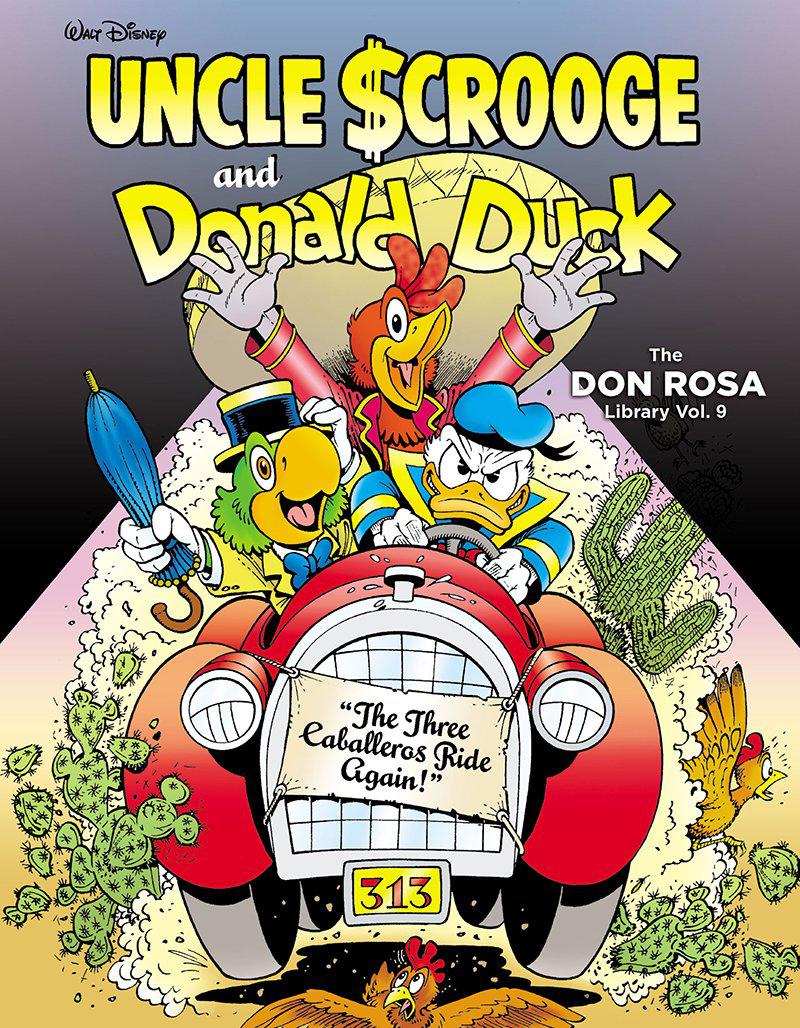 Walt Disneys Don Rosa Library Vol 9 Three Caballeros Ride Again HC