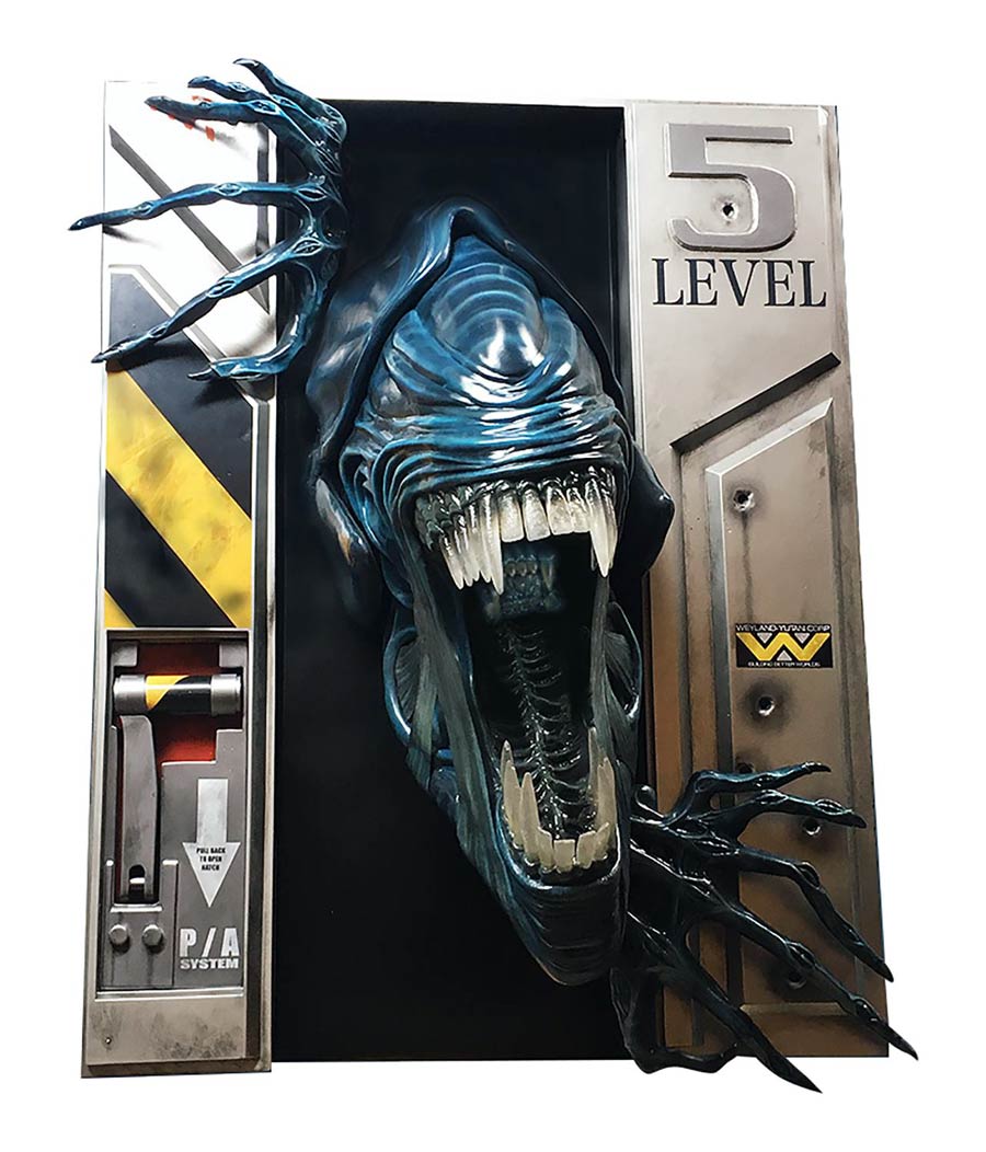 Alien Queen Life-Size Wall Sculpture