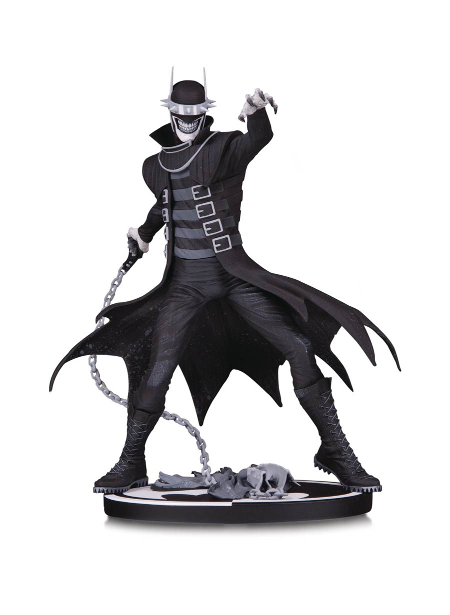 Batman Black & White Series The Batman Who Laughs Mini Statue By Greg Capullo 1st Edition