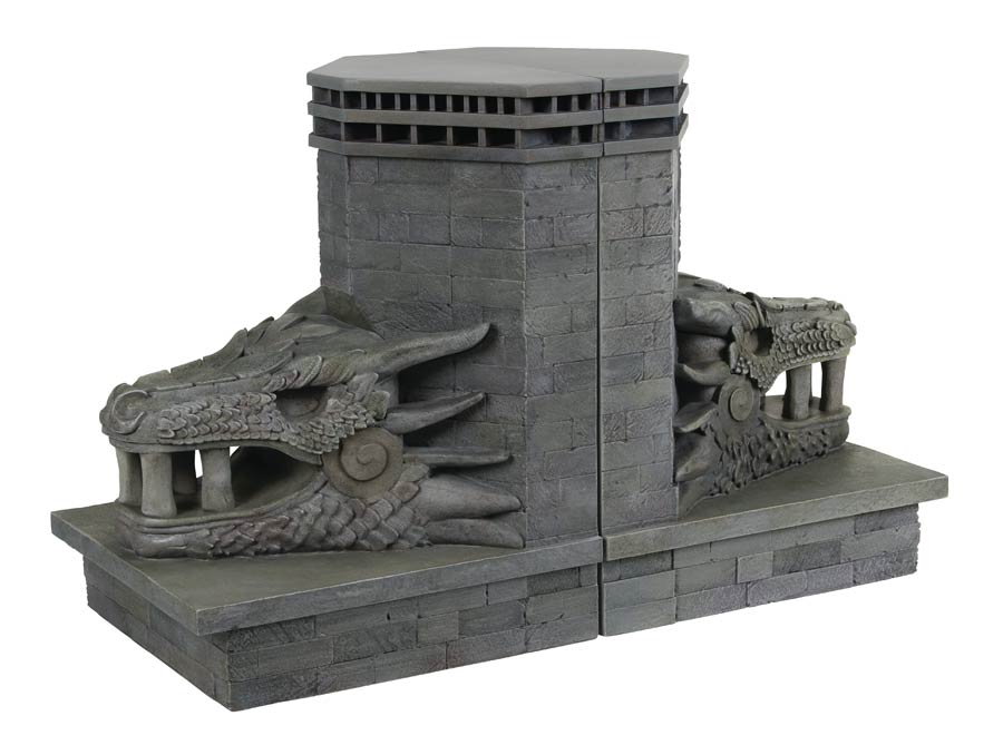 Game Of Thrones Dragonstone Gate Dragon Bookends