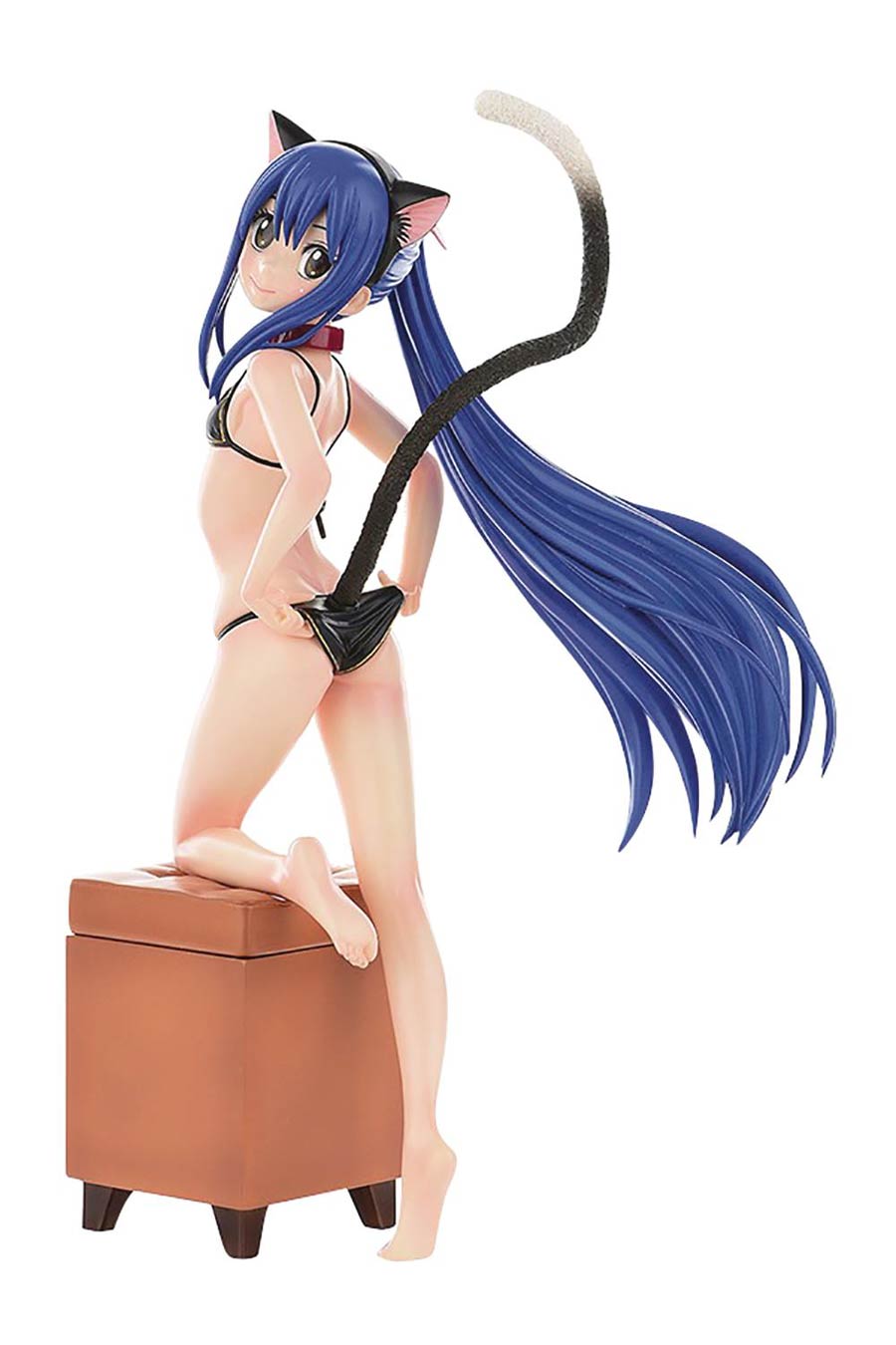 Fairy Tail Wendy Marvell Black Cat Gravure Version 1/6 Scale PVC Figure