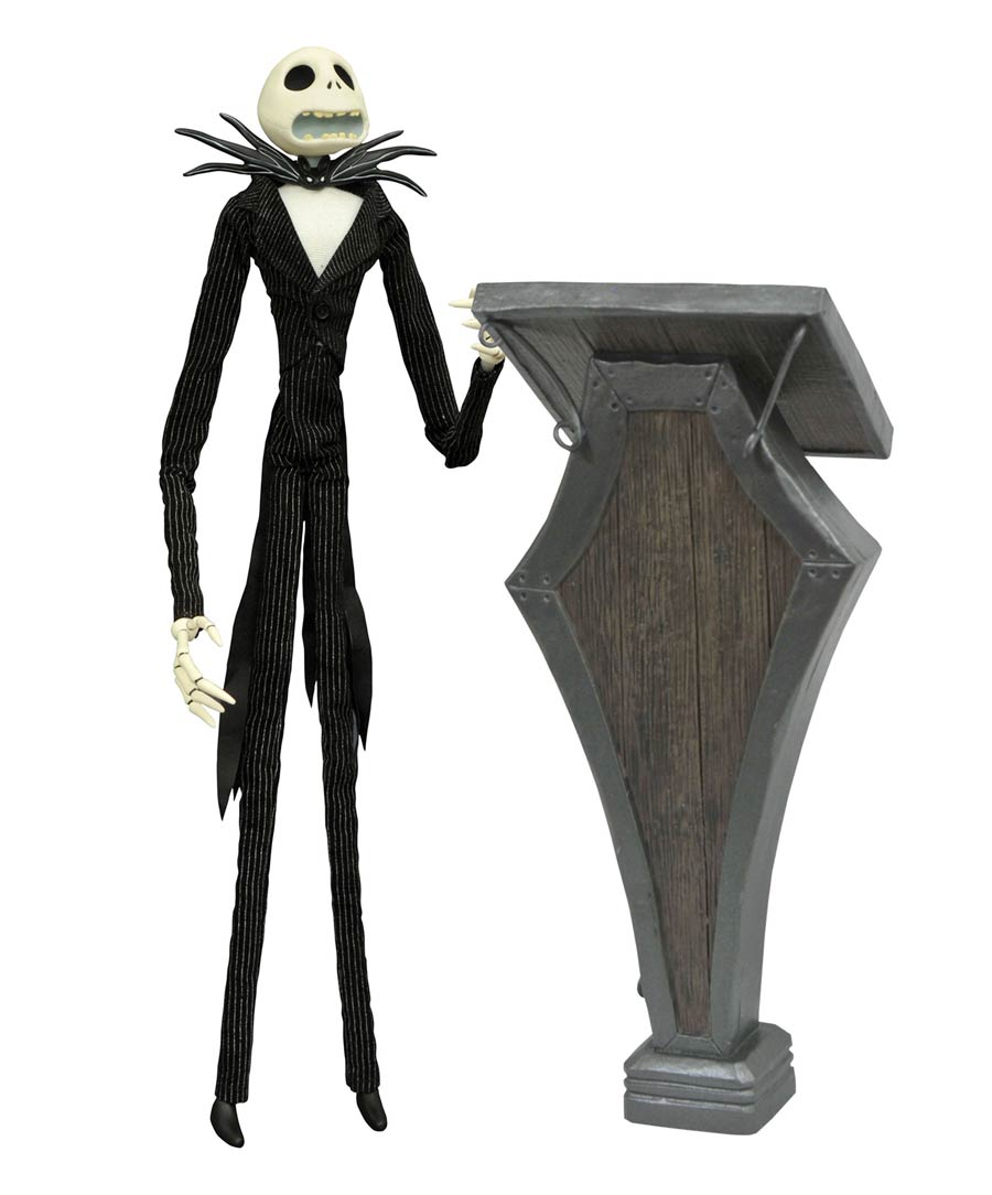 Nightmare Before Christmas Podium Jack Deluxe Coffin Doll