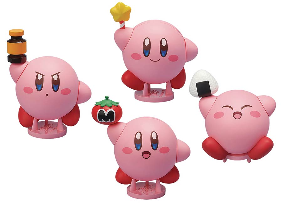 Corocoroid Kirby Collectible Figure Blind Mystery Box 6-Piece Display