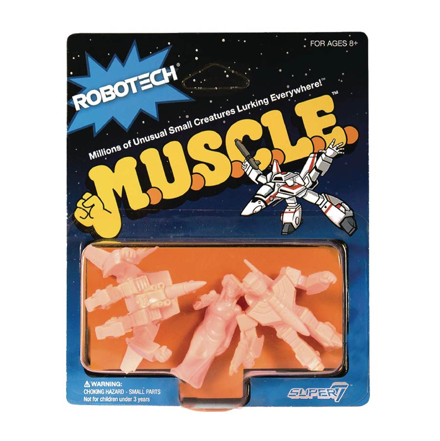 Robotech M.U.S.C.L.E. Figures Pack C - VF-1S Lynn Minmei Gerwalk