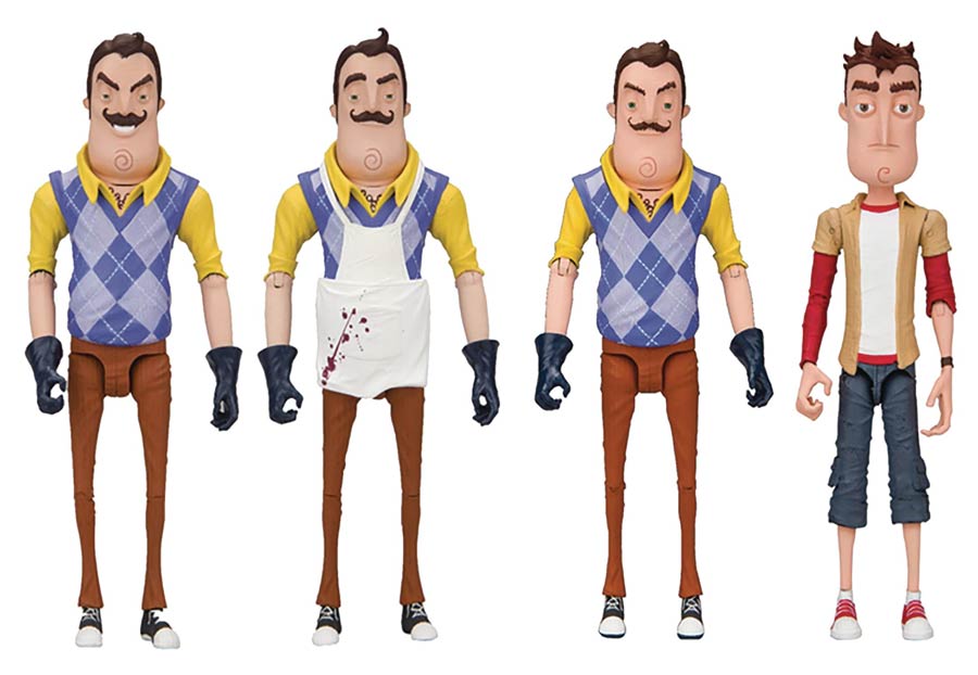 Hello Neighbor 5-Inch Action Figure Assortment Case