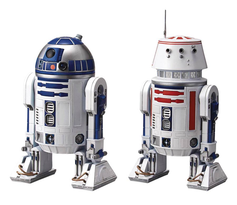 Star Wars Character Line 1/12 Kit - R2-D2 & R5-D4
