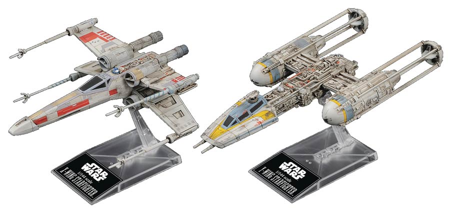 Star Wars 1/144 Kit - X-Wing Starfighter & Y-Wing Starfighter Set