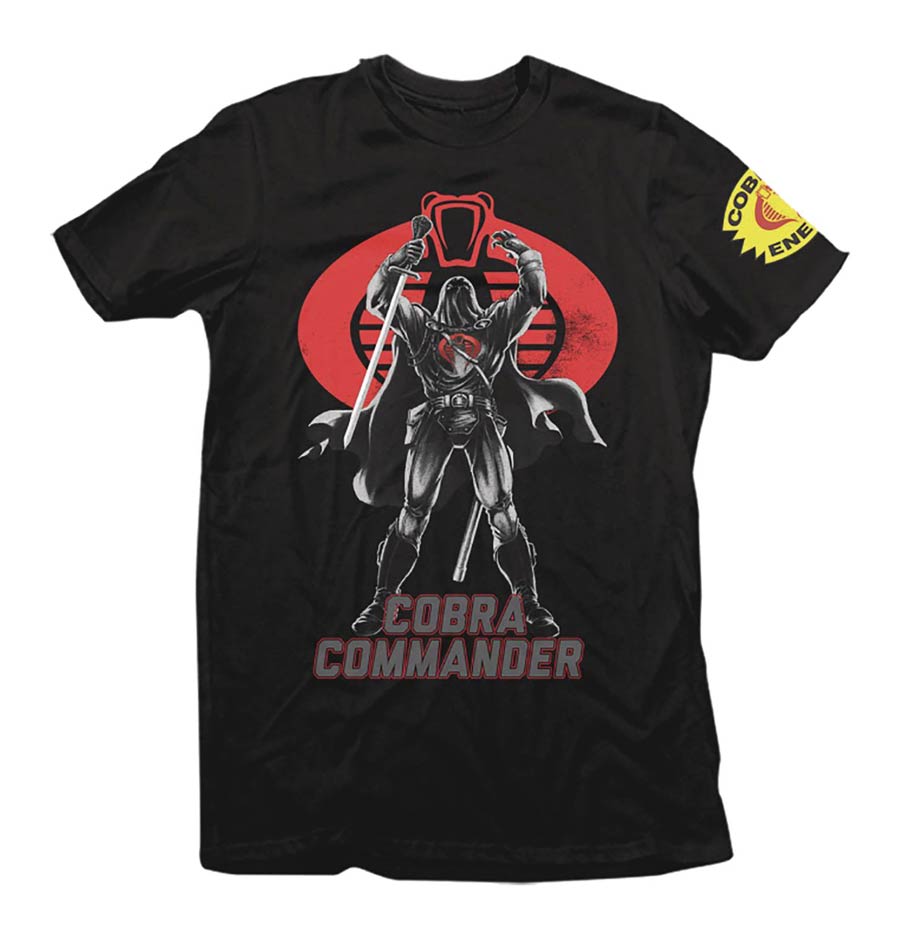 GI Joe Cobra Commander T-Shirt Large