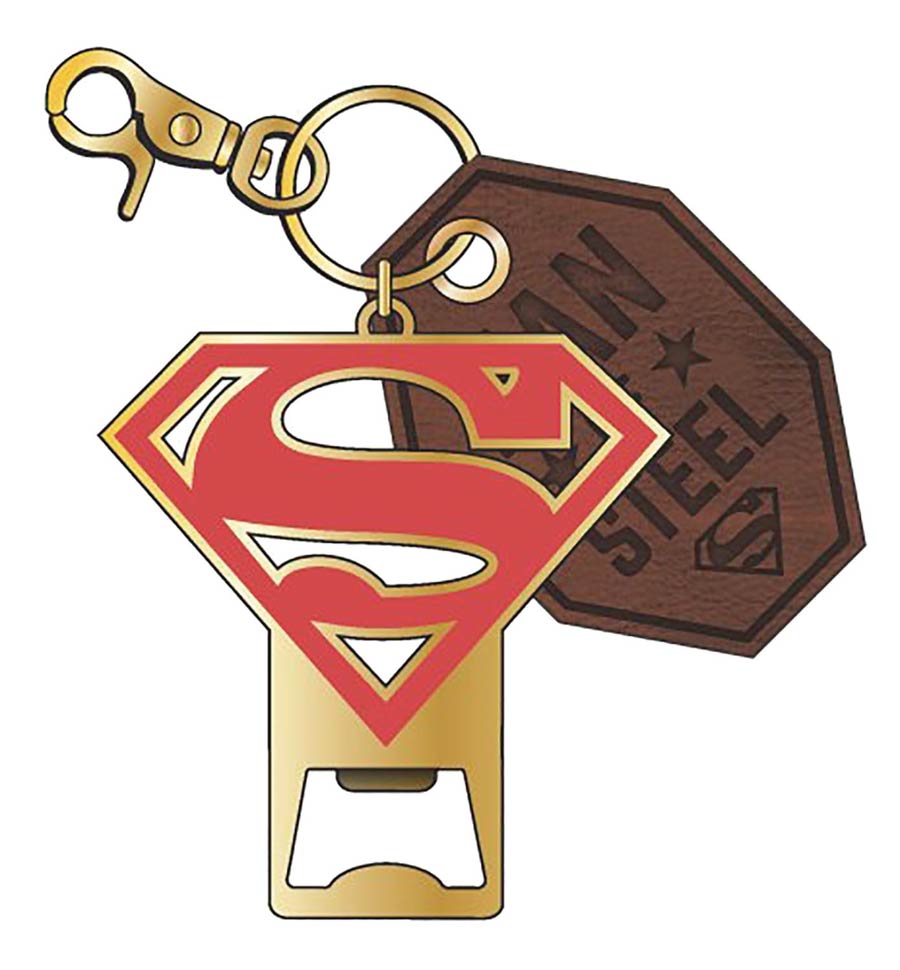 DC Heroes Metal Bottle Opener Keychain - Superman