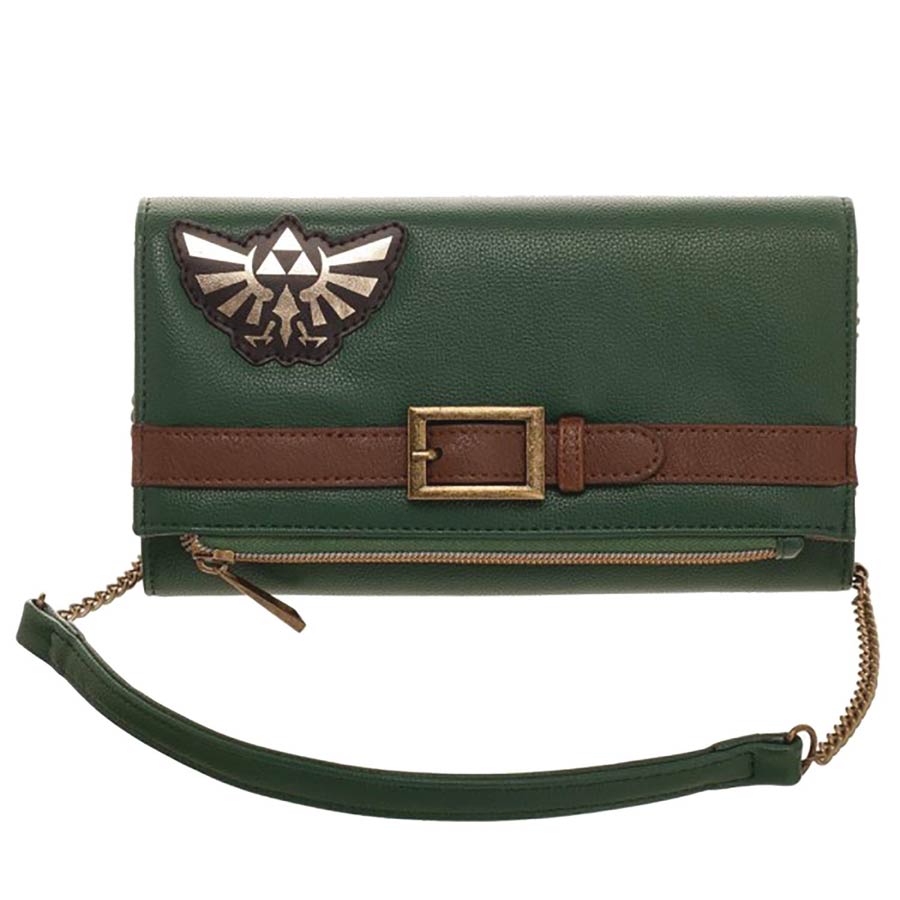 Nintendo Legend Of Zelda Foldover Clutch Wallet