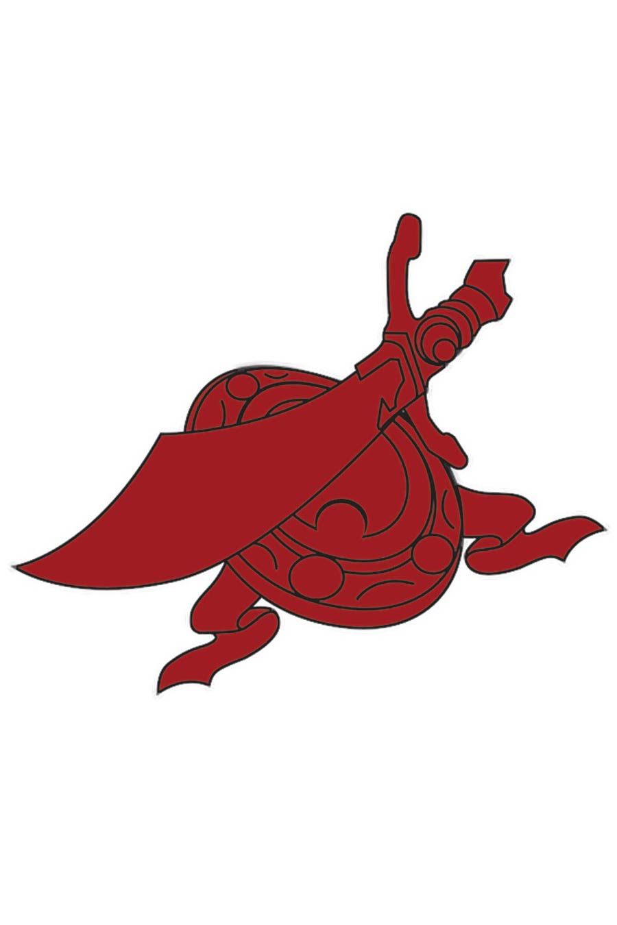Red Sonja Icon Enamel Pin
