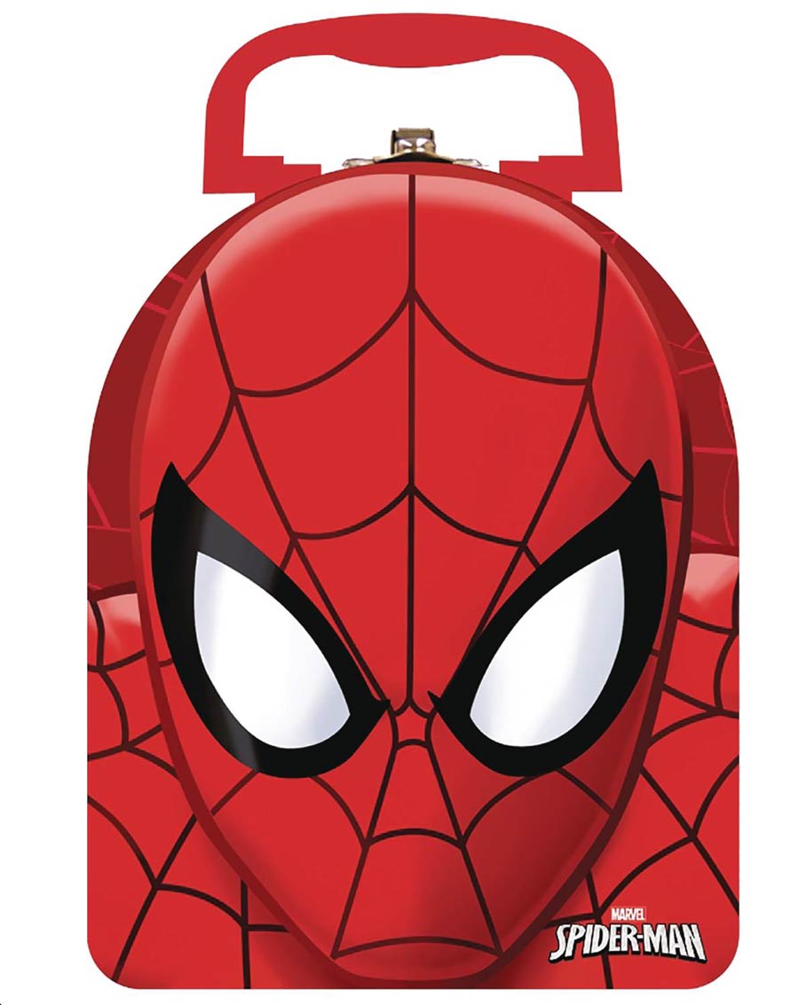 Spider-Man Arch Carry All Tin 12-Piece Assortment Case