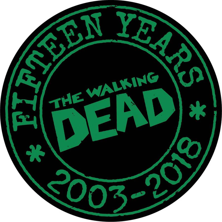 Walking Dead 15th Anniversary Pin