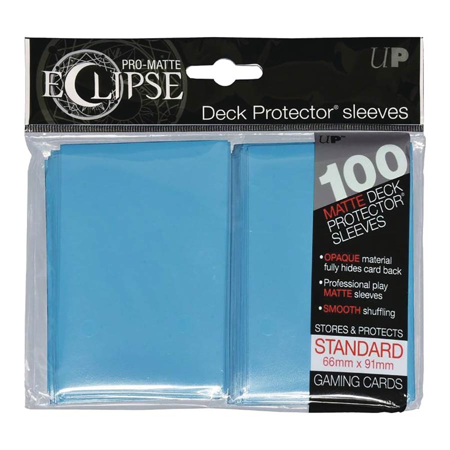 Pro Matte Eclipse 2.0 Deck Protectors 100-Count - Sky Blue