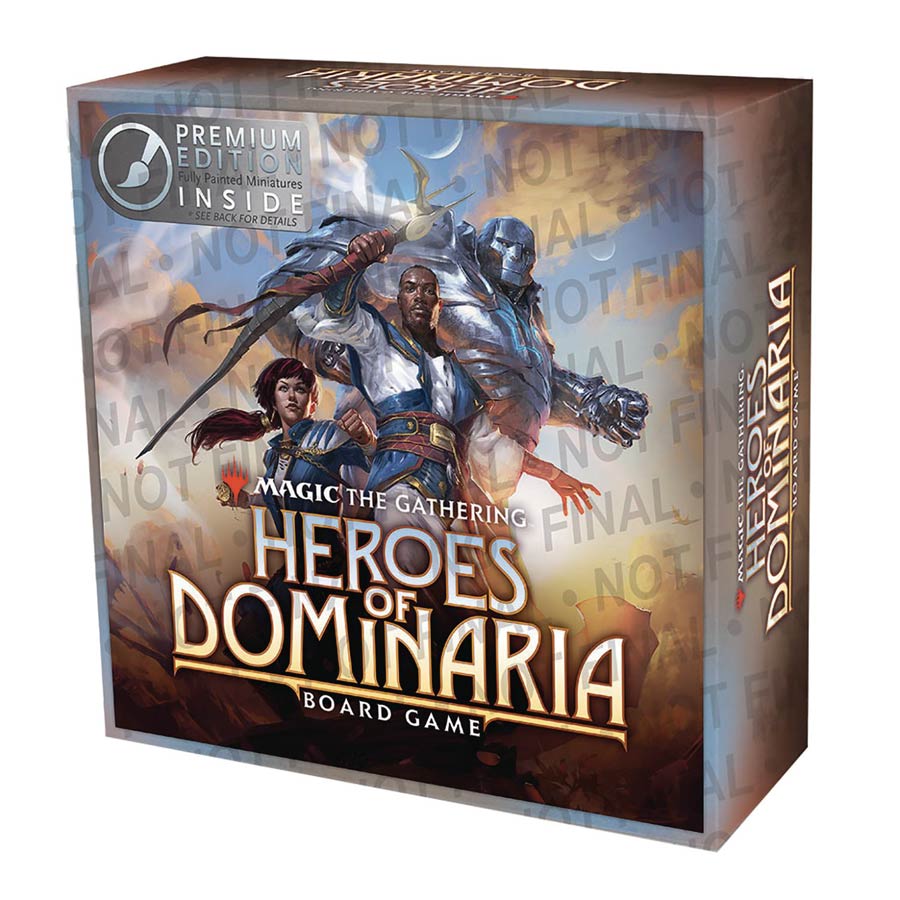 Magic The Gathering Heroes Of Dominaria Board Game Premium Edition
