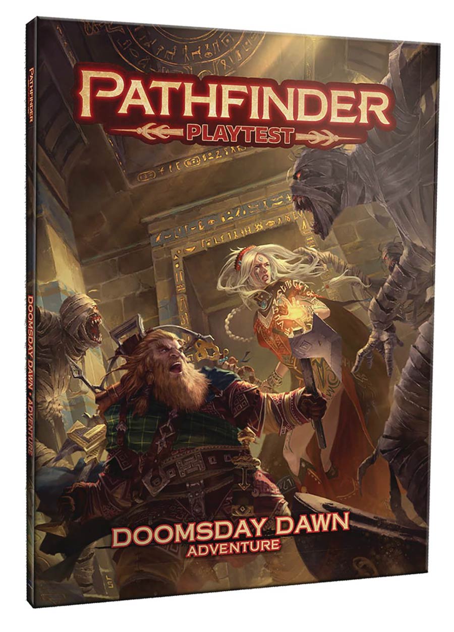Pathfinder Playtest Doomsday Dawn Adventure TP