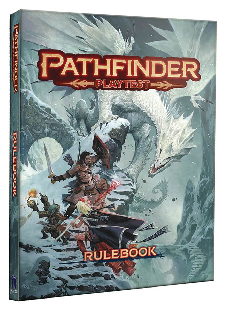 Pathfinder Playtest Rulebook HC Deluxe Edition