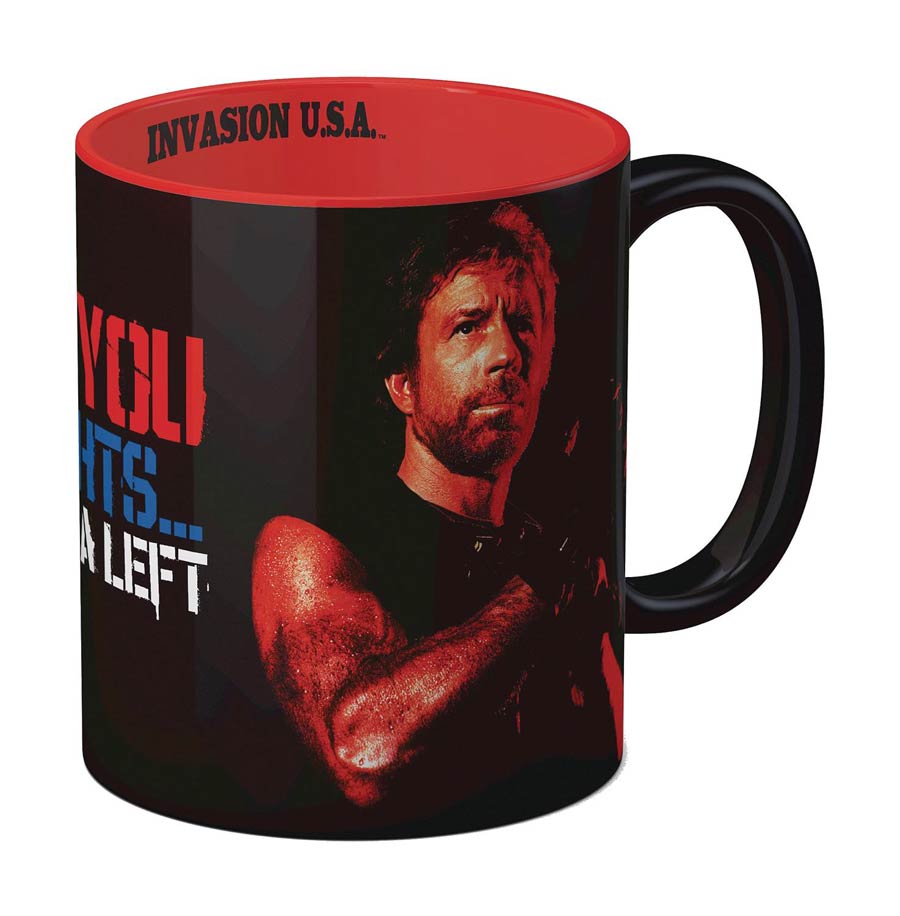 Tough Guy Invasion USA Im Gonna Hit You Ceramic Mug
