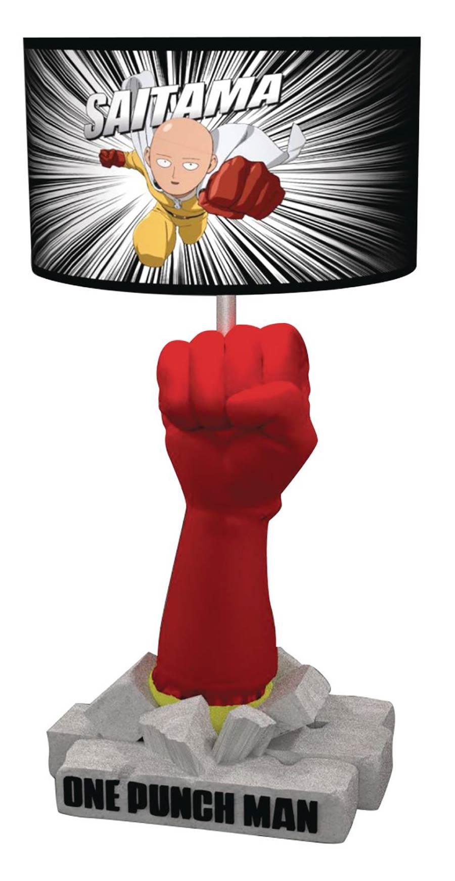 One-Punch Man Saitama Fist Table Lamp