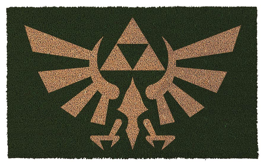 Legend Of Zelda Triforce Crest Doormat