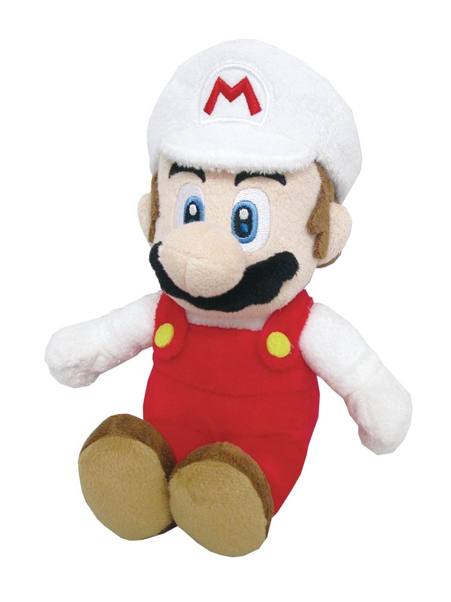 Super Mario 10-Inch Plush - Fire Mario