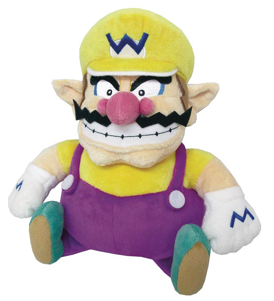 Super Mario 10-Inch Plush - Wario