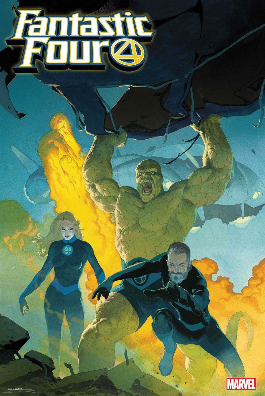 Fantastic Four 2018 By Esad Ribic Poster