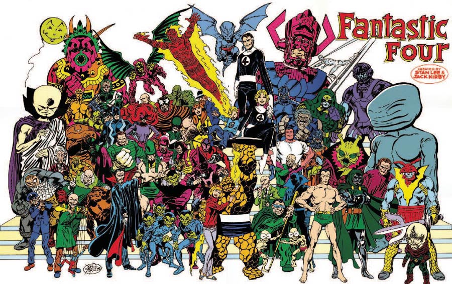 Fantastic Four By John Byrne Classic Poster
