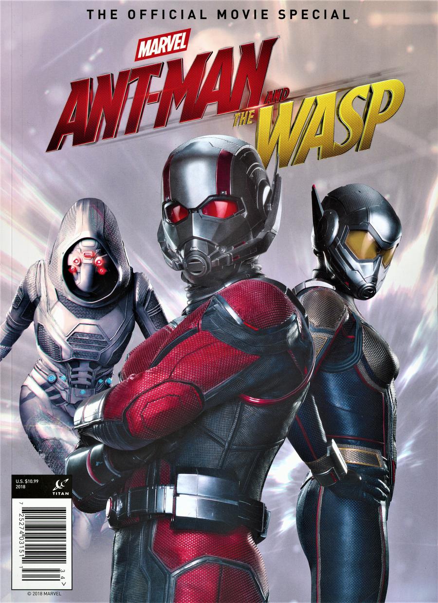 Ant-Man And The Wasp Official Movie Special Magazine Previews Exclusive Edition