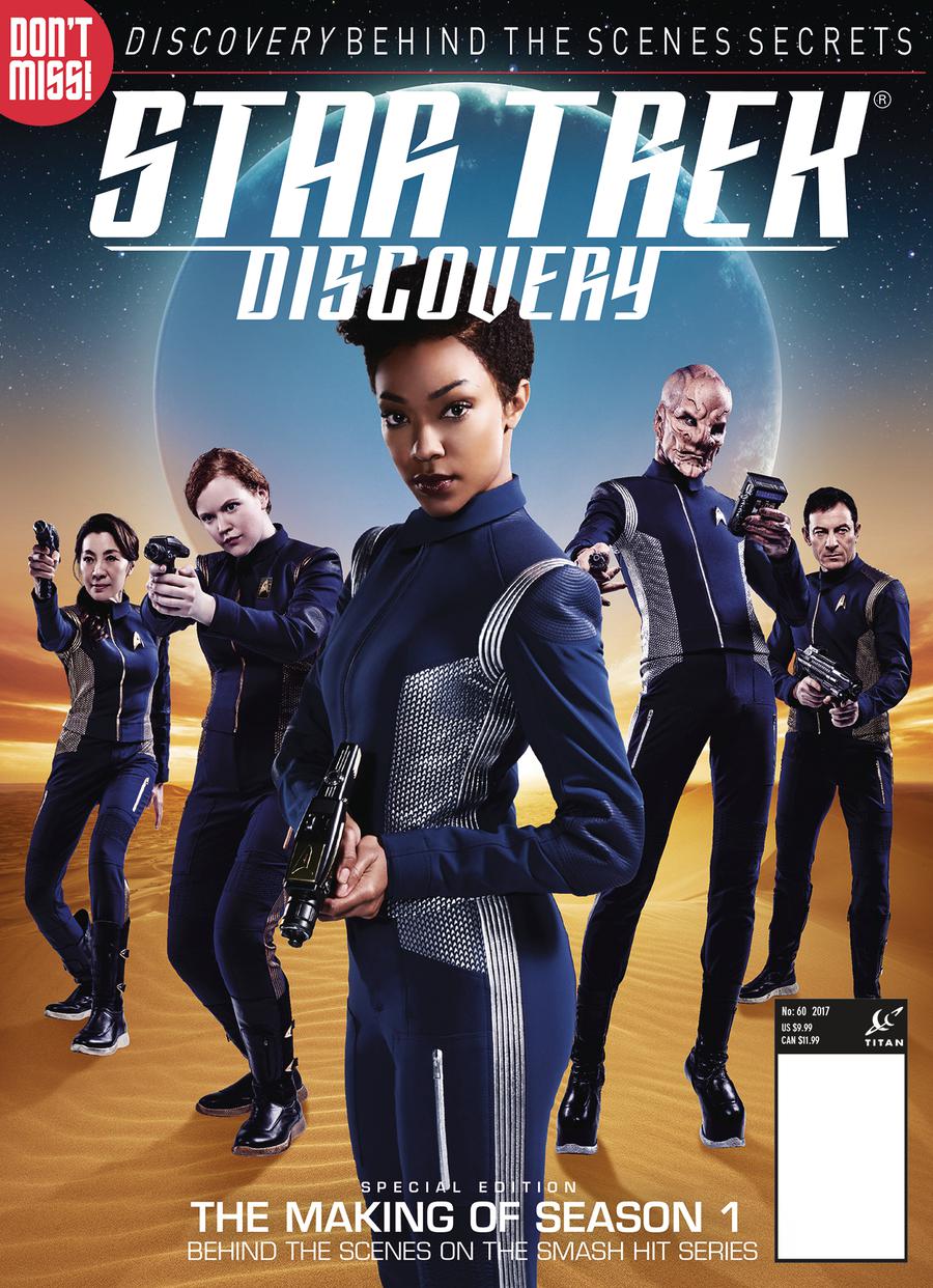 Star Trek Discovery Official Companion Magazine Previews Exclusive Edition