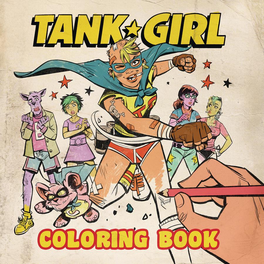 Tank Girl Coloring Book TP