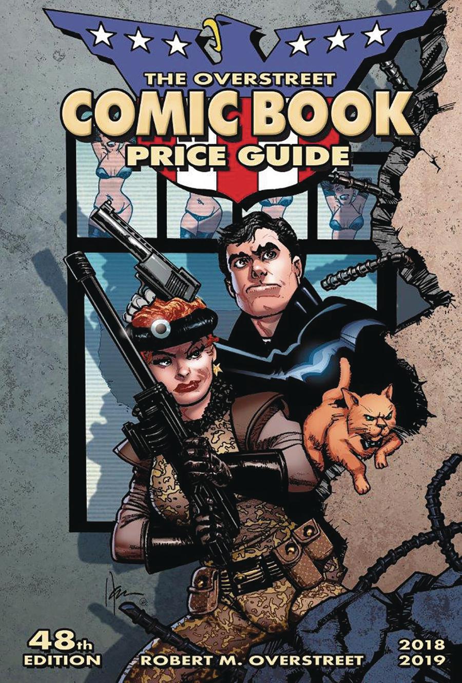 Overstreet Comic Book Price Guide Vol 48 HC Hall Of Fame American Flagg Cover