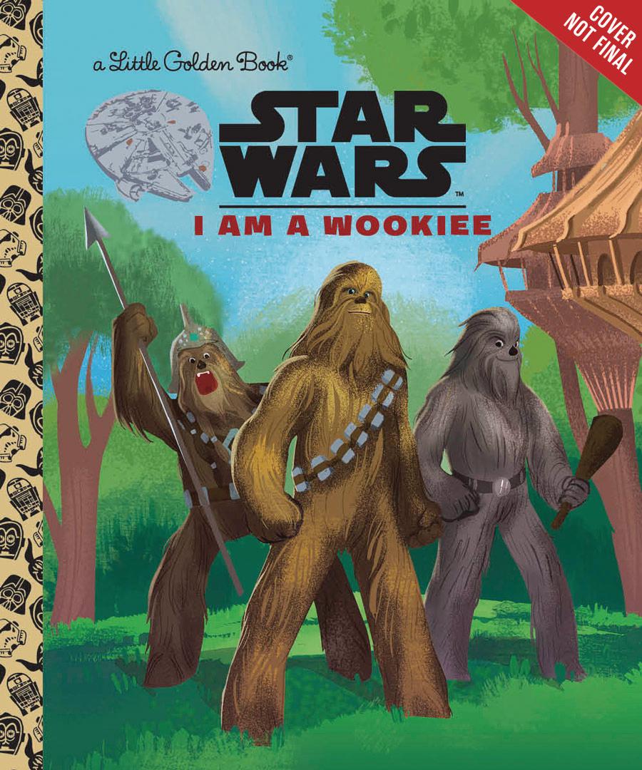 Star Wars Little Golden Book I Am A Wookie HC