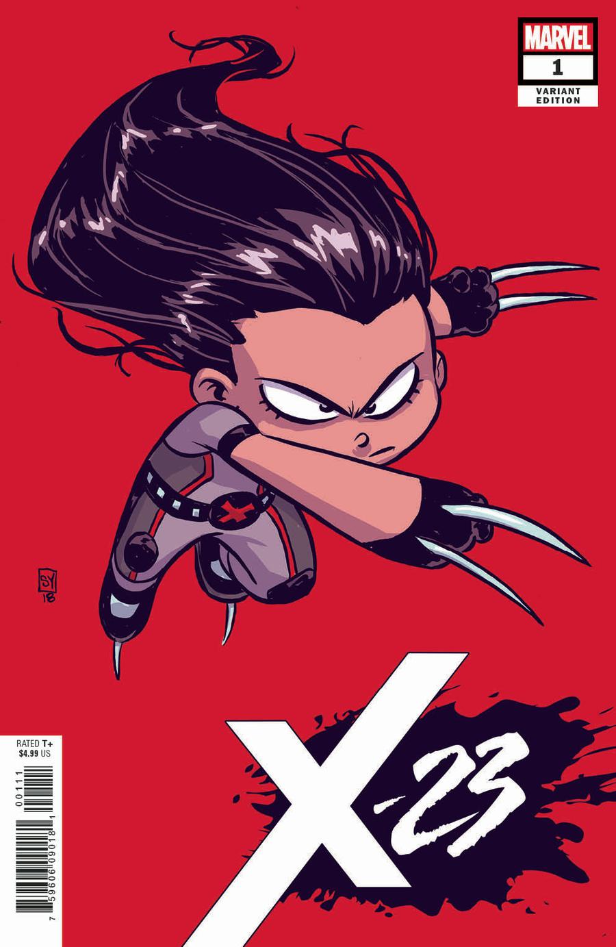 X-23 Vol 3 #1 Cover B Variant Skottie Young Baby Cover