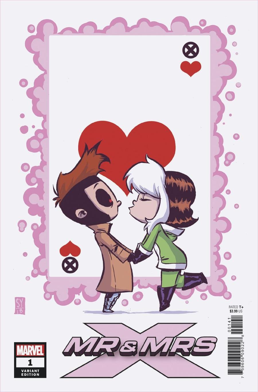 Mr & Mrs X #1 Cover B Variant Skottie Young Baby Cover