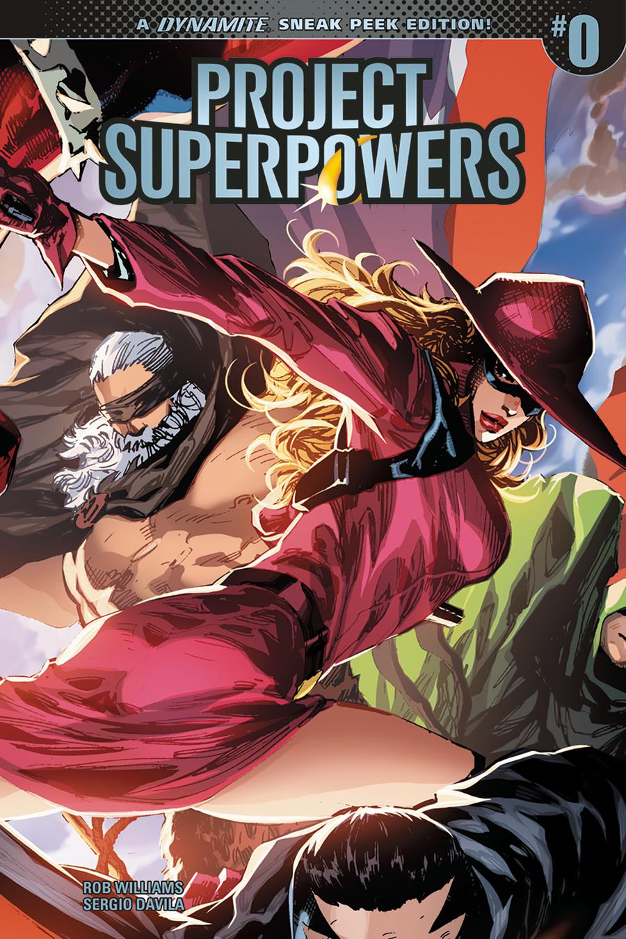 Project Superpowers Vol 3 #0 Cover C Incentive Philip Tan Sneak Peek Variant Cover