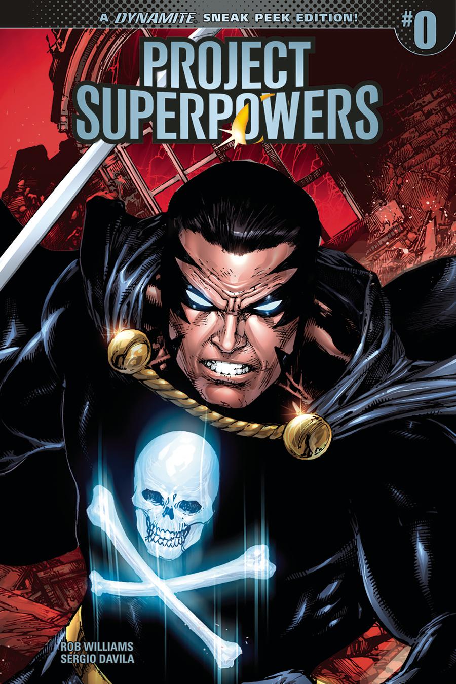 Project Superpowers Vol 3 #0 Cover E Incentive Ed Benes Sneak Peek Variant Cover