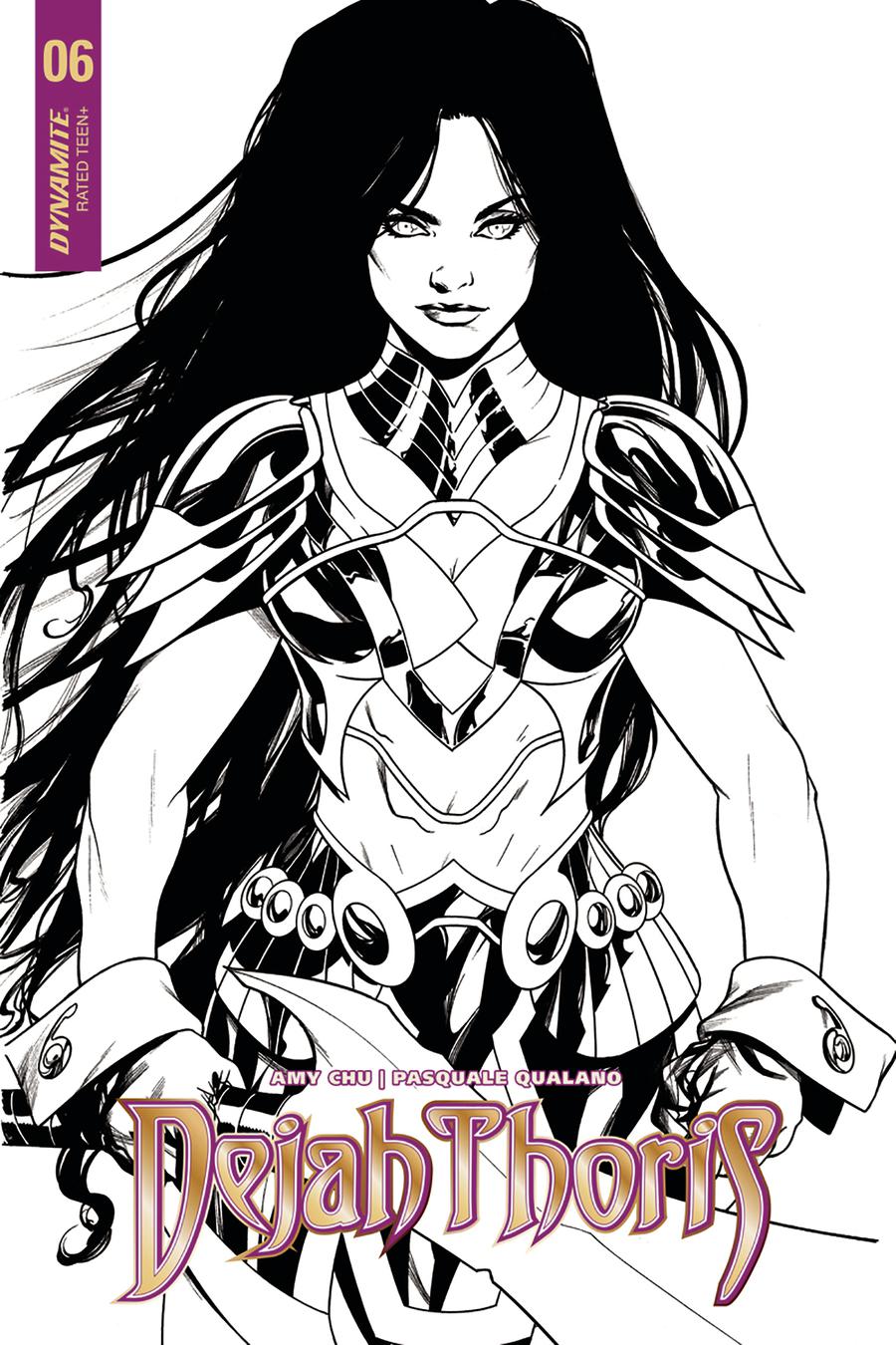 Dejah Thoris Vol 2 #6 Cover D Incentive Mike McKone Black & White Cover