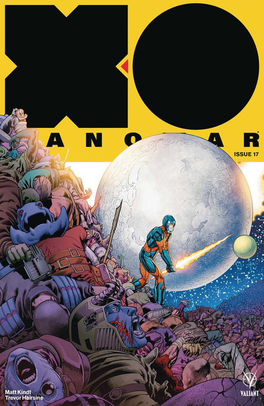 X-O Manowar Vol 4 #17 Cover E Incentive Barry Kitson X-O Manowar Icon Variant Cover