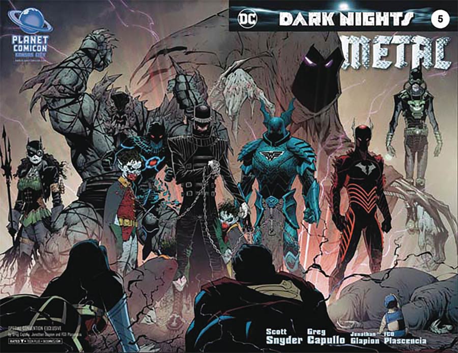 Dark Nights Metal #5 Cover E DF Comic Sketch Art Planet Comicon Exclusive Variant Cover